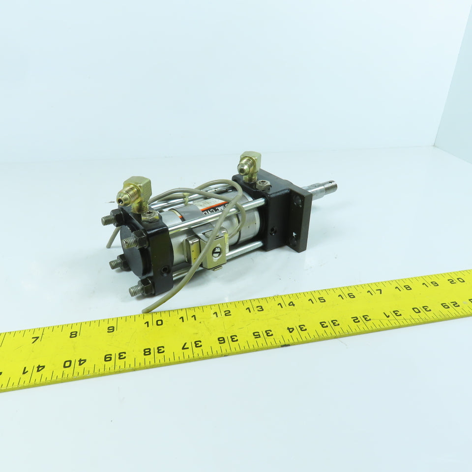 SMC CHDAF40-35-69L Hydraulic Cylinder 40mm Bore 35mm Stroke W/ Sensors