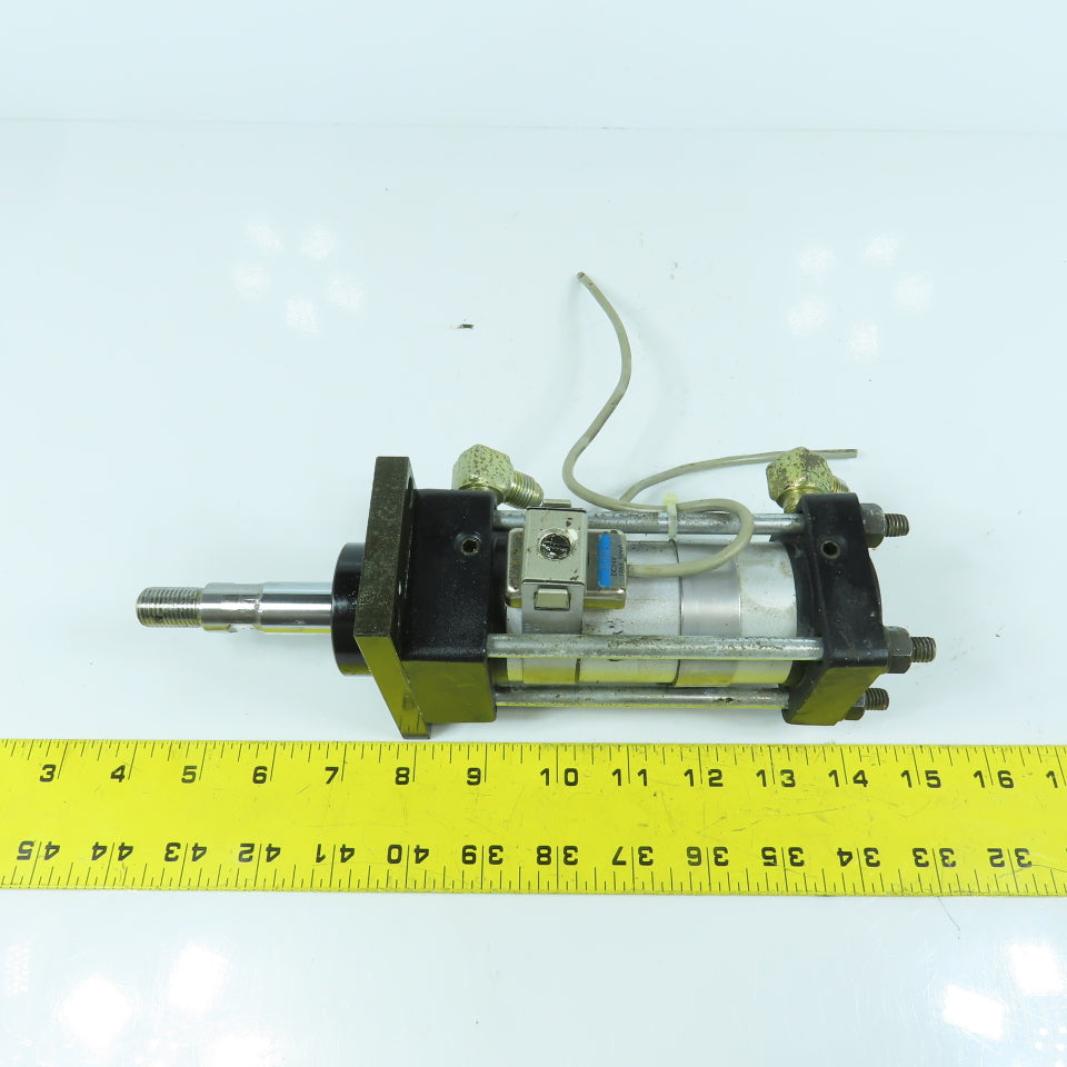 SMC CHDAF40-35-69L Hydraulic Cylinder 40mm Bore 35mm Stroke W/ Sensors