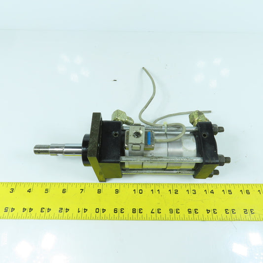 SMC CHDAF40-35-69L Hydraulic Cylinder 40mm Bore 35mm Stroke W/ Sensors