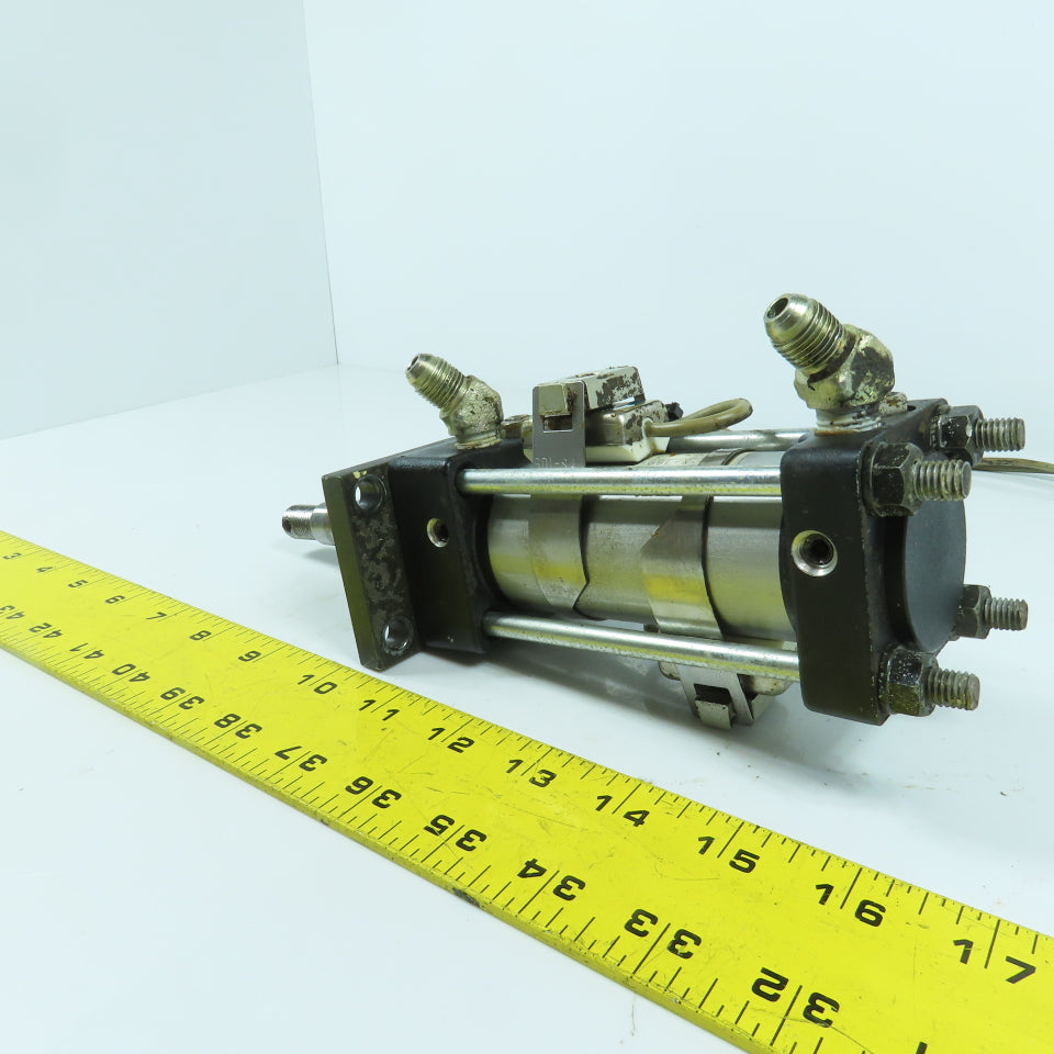 SMC CHDAF40-35-69L-X Hydraulic Cylinder 40mm Bore 35mm Stroke W/ Sensors