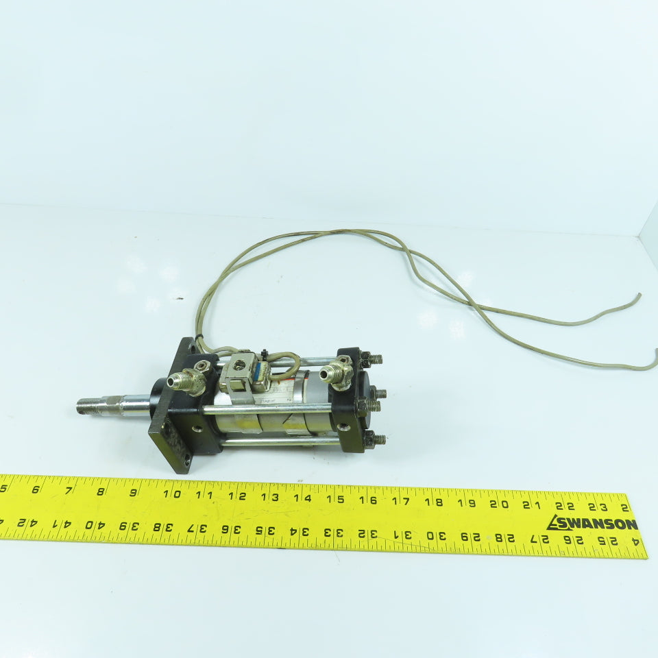 SMC CHDAF40-35-69L-X Hydraulic Cylinder 40mm Bore 35mm Stroke W/ Sensors