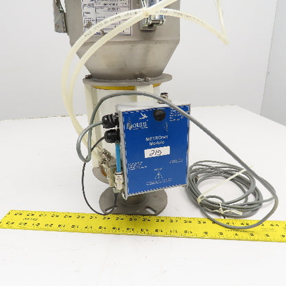 Motan MV02-M-151 Dry Bulk Material Loader Hopper W/ Metronet Module 1.4L Approx.