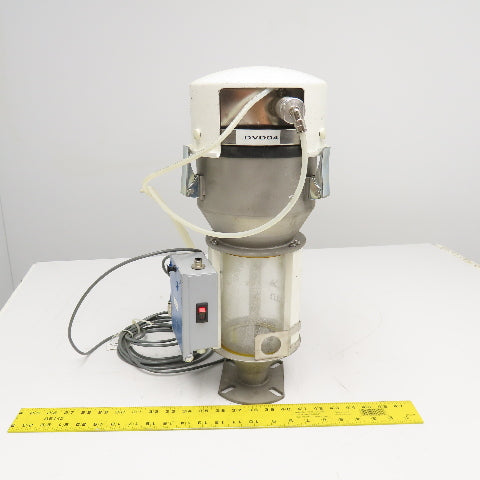 Motan MV02-M-151 Dry Bulk Material Loader Hopper W/ Metronet Module 1.4L Approx.