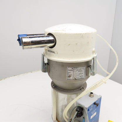 Motan MV02-M-151 Dry Bulk Material Loader Hopper W/ Metronet Module 1.4L Approx.