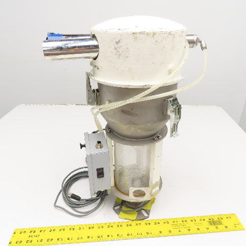 Motan MV02-M-151 Dry Bulk Material Loader Hopper W/ Metronet Module 1.4L Approx.