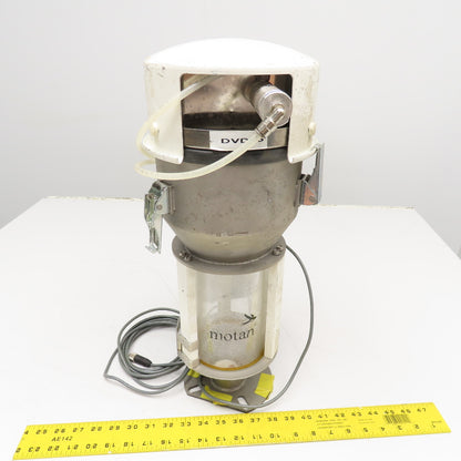 Motan MV02-M-151 Dry Bulk Material Loader Hopper W/ Metronet Module 1.4L Approx.