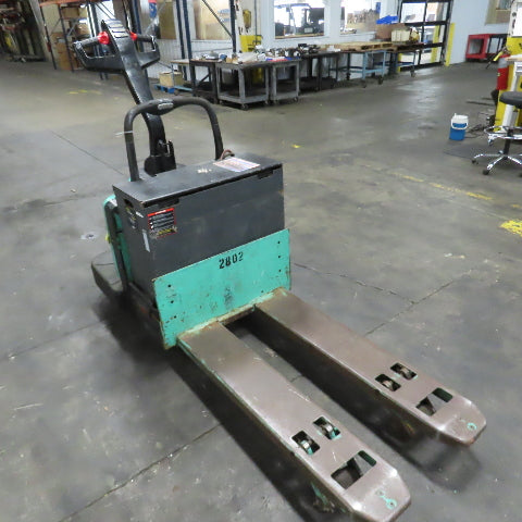 Mitsubishi PMWR30 24V Electric Pallet Jack Walkie/Rider 6000Lb Cap 538 Hours