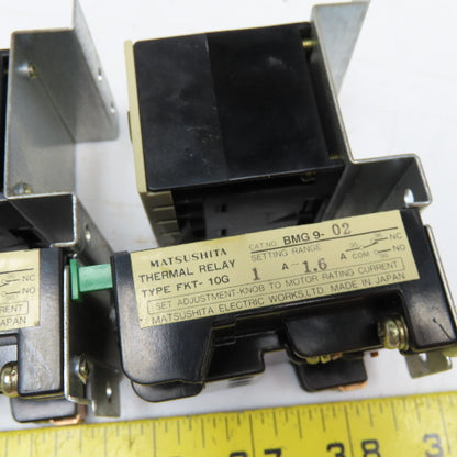Matsushita BMP650504 220V 2.2kW Max Contactor 24VDC Coil Misc Overloads Lot Of 3