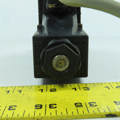 Daikin KS0-G02-2DA-10 4/3 Position Double Solenoid Hydraulic Control Valve