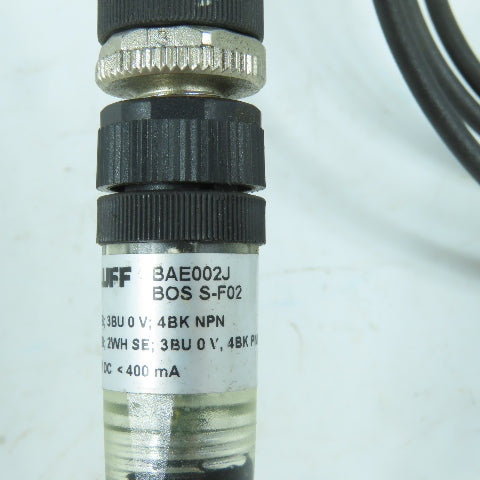 Balluff BOS BAE002J Signal Converter 10-30V DC W/ Sensor & Lead