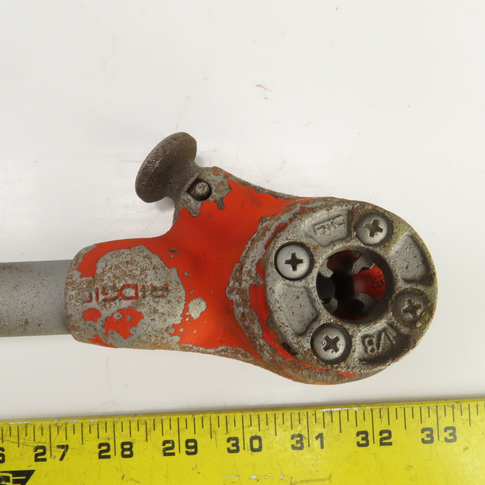 Ridgid 2-S Ratchet Head & 1/8" Die