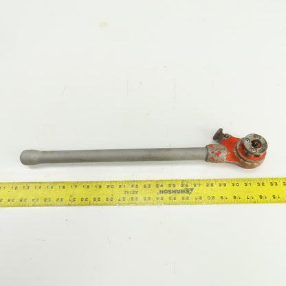 Ridgid 2-S Ratchet Head & 1/8" Die