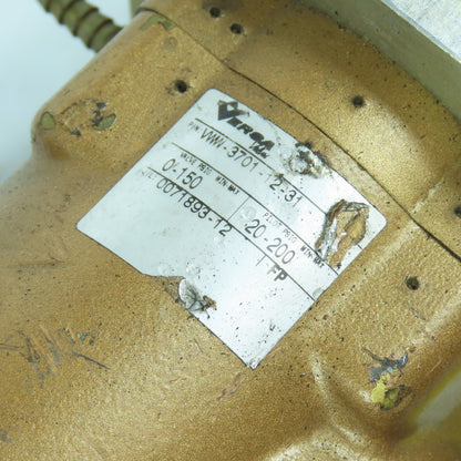 Versa VWW-3701-12-31 3-Way Pneumatic Directional Brass Valve 0-150PSI 14.9 Cv