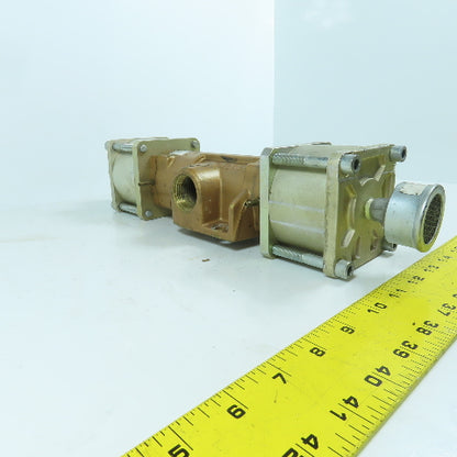 Versa VWW-3701-12-31 3-Way Pneumatic Directional Brass Valve 0-150PSI 14.9 Cv
