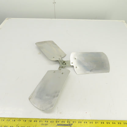 3-Blade 22" Stainless Steel Fan Only 1/2" Bore