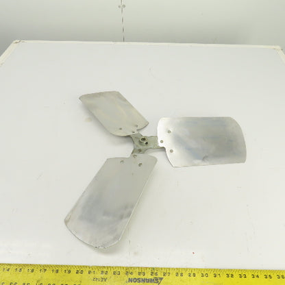 3-Blade 22" Stainless Steel Fan Only 1/2" Bore