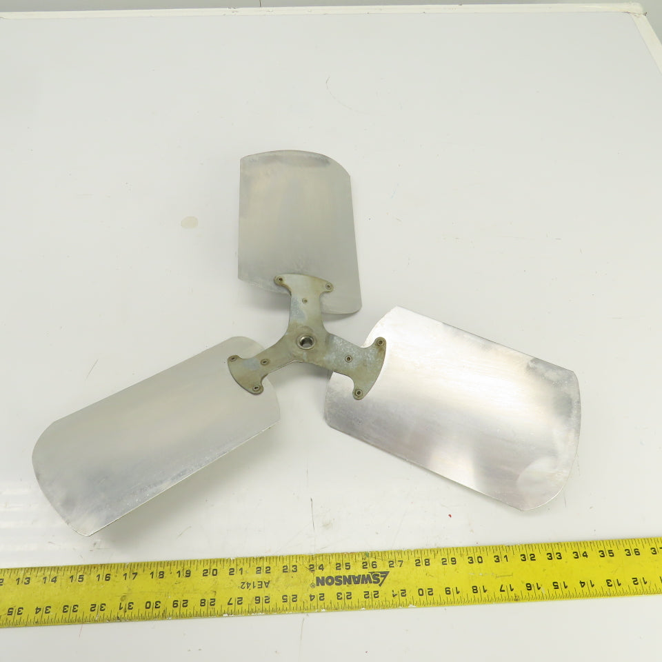 3-Blade 22" Stainless Steel Fan Only 1/2" Bore