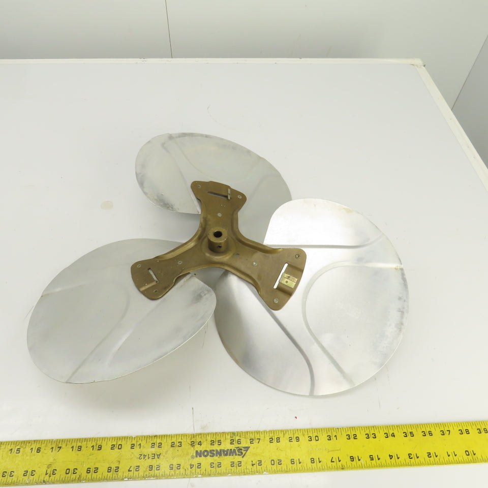 03148 3-Blade 22" Stainless Steel Prop Fan Only 1/2" Bore 1200RPM Max