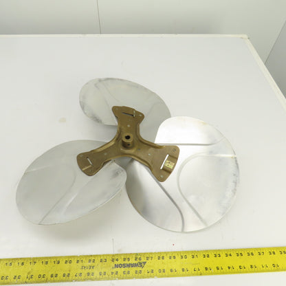 03148 3-Blade 22" Stainless Steel Prop Fan Only 1/2" Bore 1200RPM Max