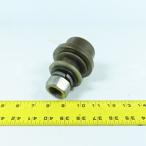 Osborn Flanged Load Runner Idler 2.500" Roller OD x 1" W