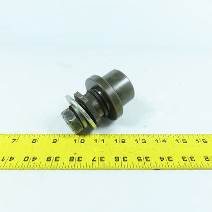 Osborn Flanged Load Runner Idler 2" Roller OD x 1" W