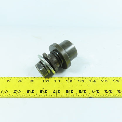 Osborn Flanged Load Runner Idler 2" Roller OD x 1" W