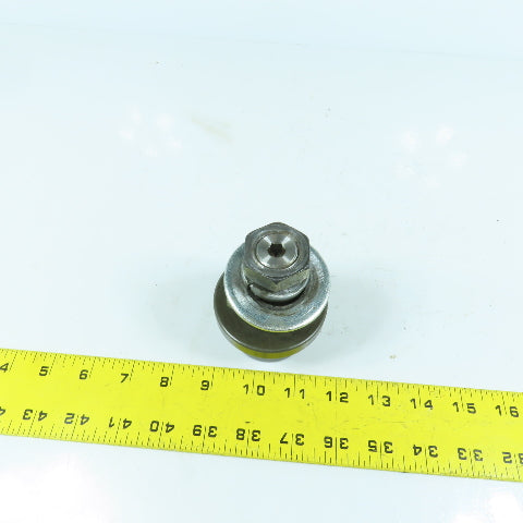 Osborn Flanged Load Runner Idler 2" Roller OD x 1" W