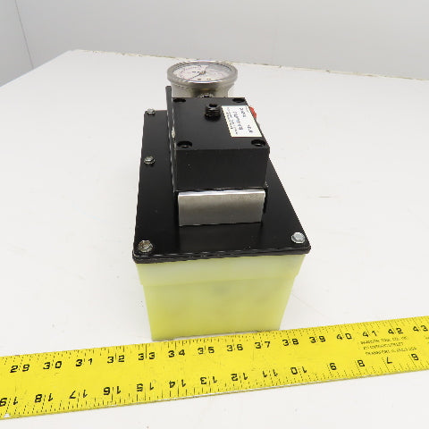 Hytec 100987 Model G 4800PSI Compact Pneumatic Hydraulic Pump 1/4" NPT