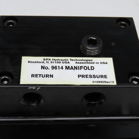 Hytec 100987 Model G 4800PSI Compact Pneumatic Hydraulic Pump 1/4" NPT