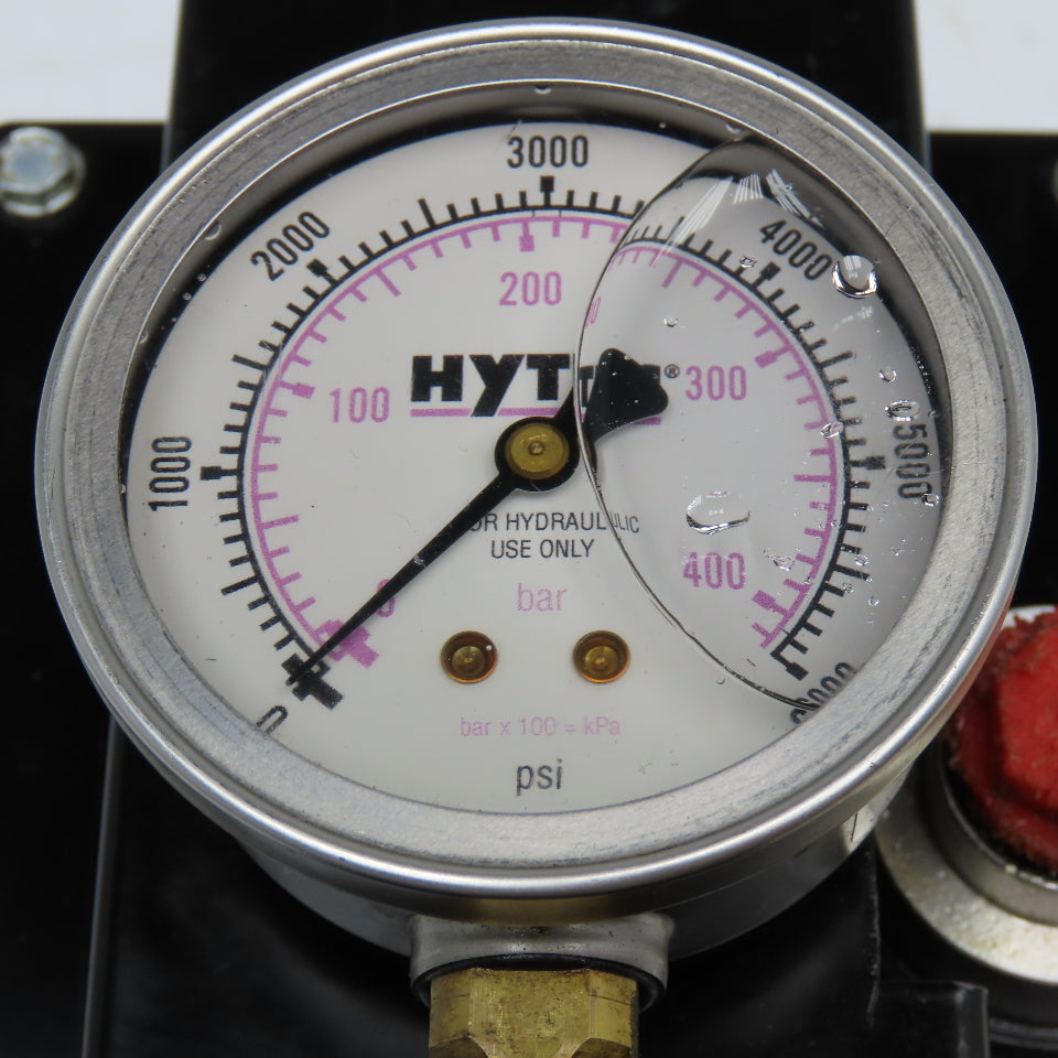 Hytec 100987 Model G 4800PSI Compact Pneumatic Hydraulic Pump 1/4" NPT