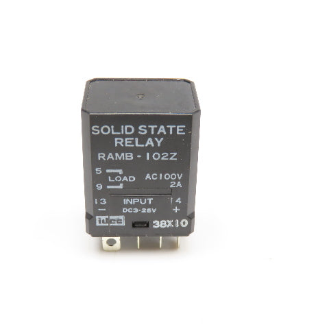 Idec RAMB-102Z Solid State Relay Plug In Module 100VAC Load 3-28V Coil