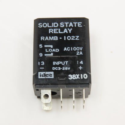 Idec RAMB-102Z Solid State Relay Plug In Module 100VAC Load 3-28V Coil