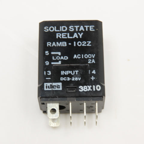 Idec RAMB-102Z Solid State Relay Plug In Module 100VAC Load 3-28V Coil