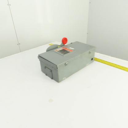 Eaton DH361URK-CSA 30A 600V Heavy Duty Non-Fusible Safety Disconnect Switch