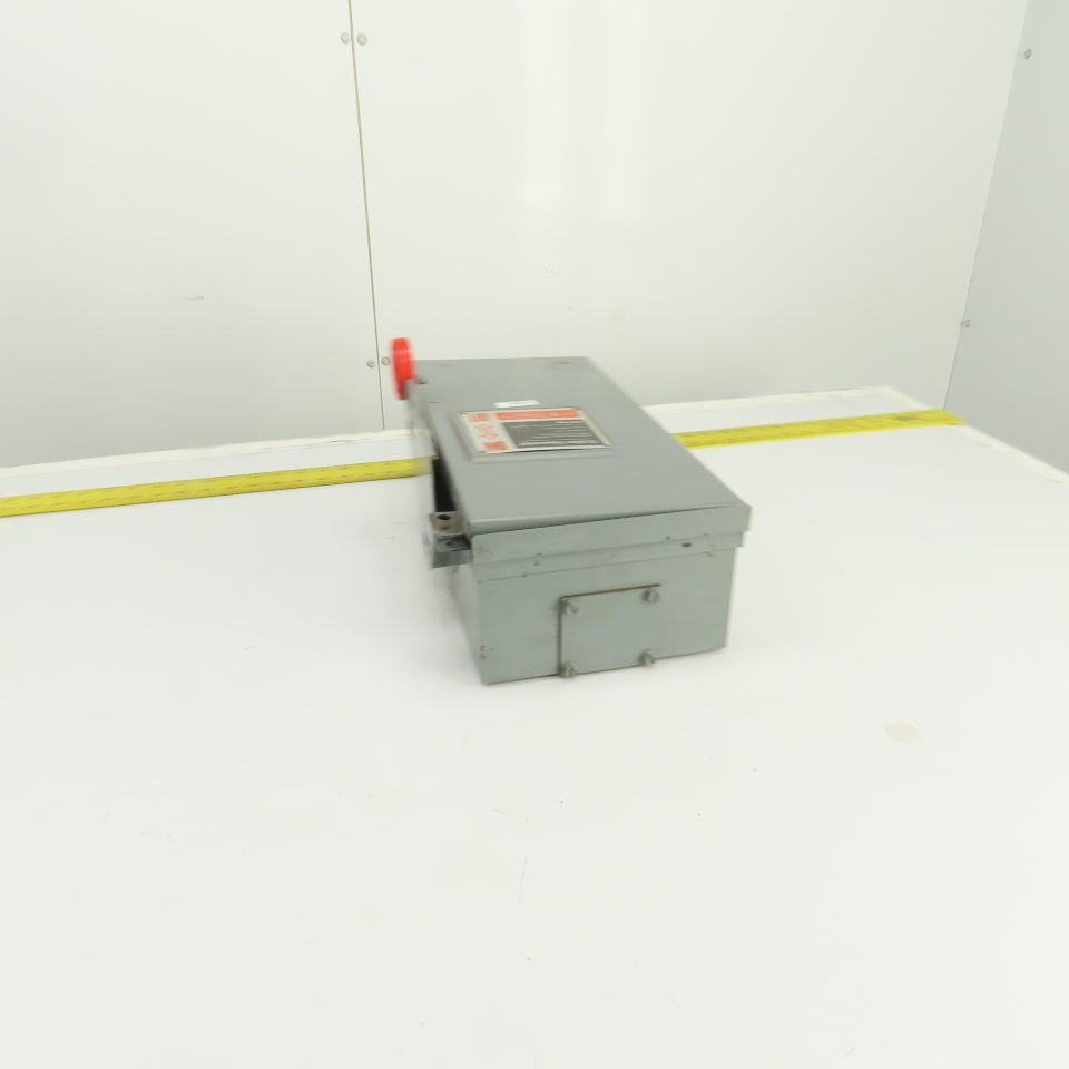 Eaton DH361URK-CSA 30A 600V Heavy Duty Non-Fusible Safety Disconnect Switch