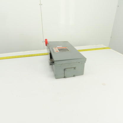 Eaton DH361URK-CSA 30A 600V Heavy Duty Non-Fusible Safety Disconnect Switch