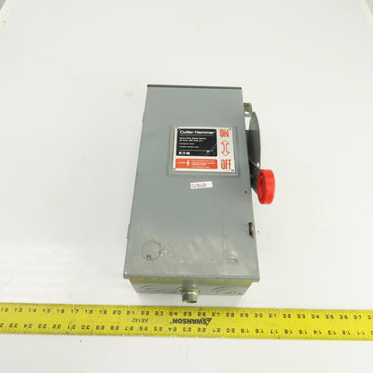 Eaton DH361URK-CSA 30A 600V Heavy Duty Non-Fusible Safety Disconnect Switch