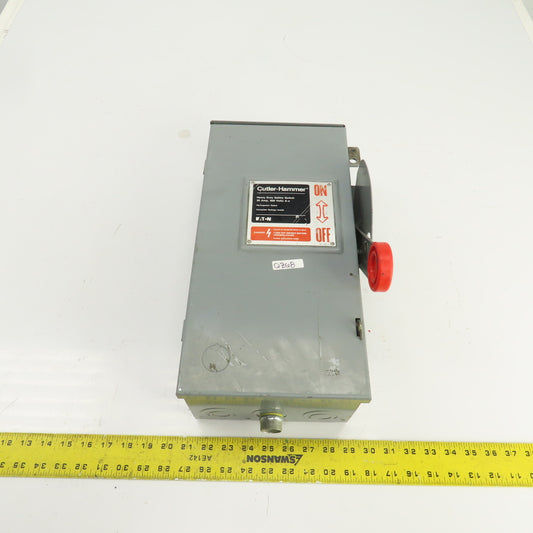 Eaton DH361URK-CSA 30A 600V Heavy Duty Non-Fusible Safety Disconnect Switch