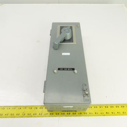 Allen Bradley 712AAA43-103 Ser K Nema Size 0 Combination Starter 2-5HP W/Disc