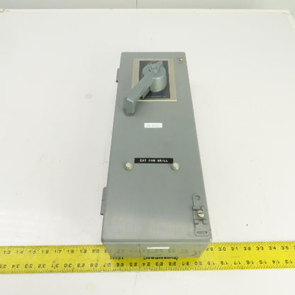 Allen Bradley 712AAA43-103 Ser K Nema Size 0 Combination Starter 2-5HP W/Disc