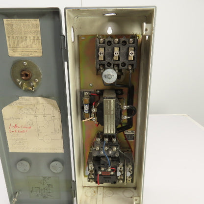 Allen Bradley 712AAA43-103 Ser K Nema Size 0 Combination Starter 2-5HP W/Disc
