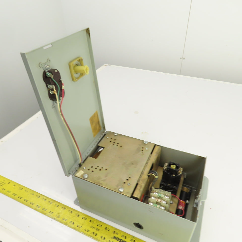 Daykin LTFS-15 Disconnect Transformer Pri 480V Sec 120V 25A Total VA 3000