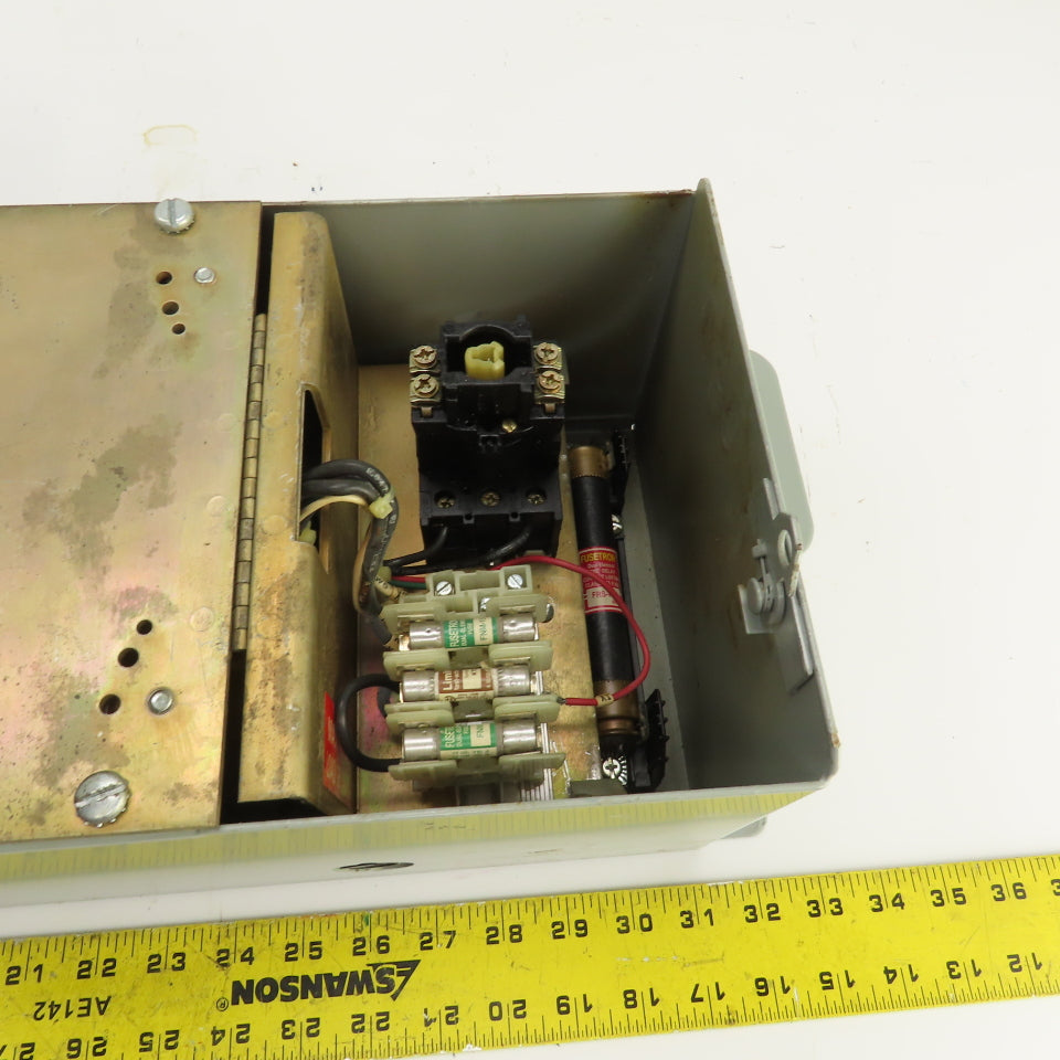 Daykin LTFS-15 Disconnect Transformer Pri 480V Sec 120V 25A Total VA 3000