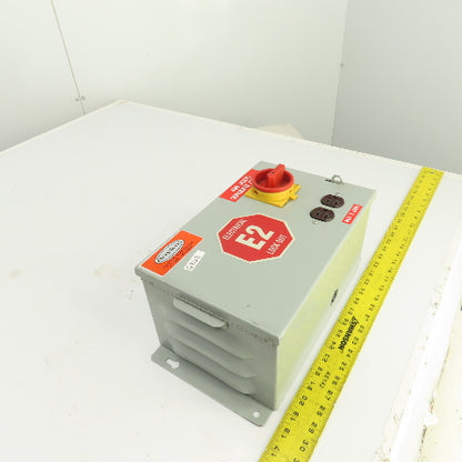 Daykin LTFS-15 Disconnect Transformer Pri 480V Sec 120V 25A Total VA 3000