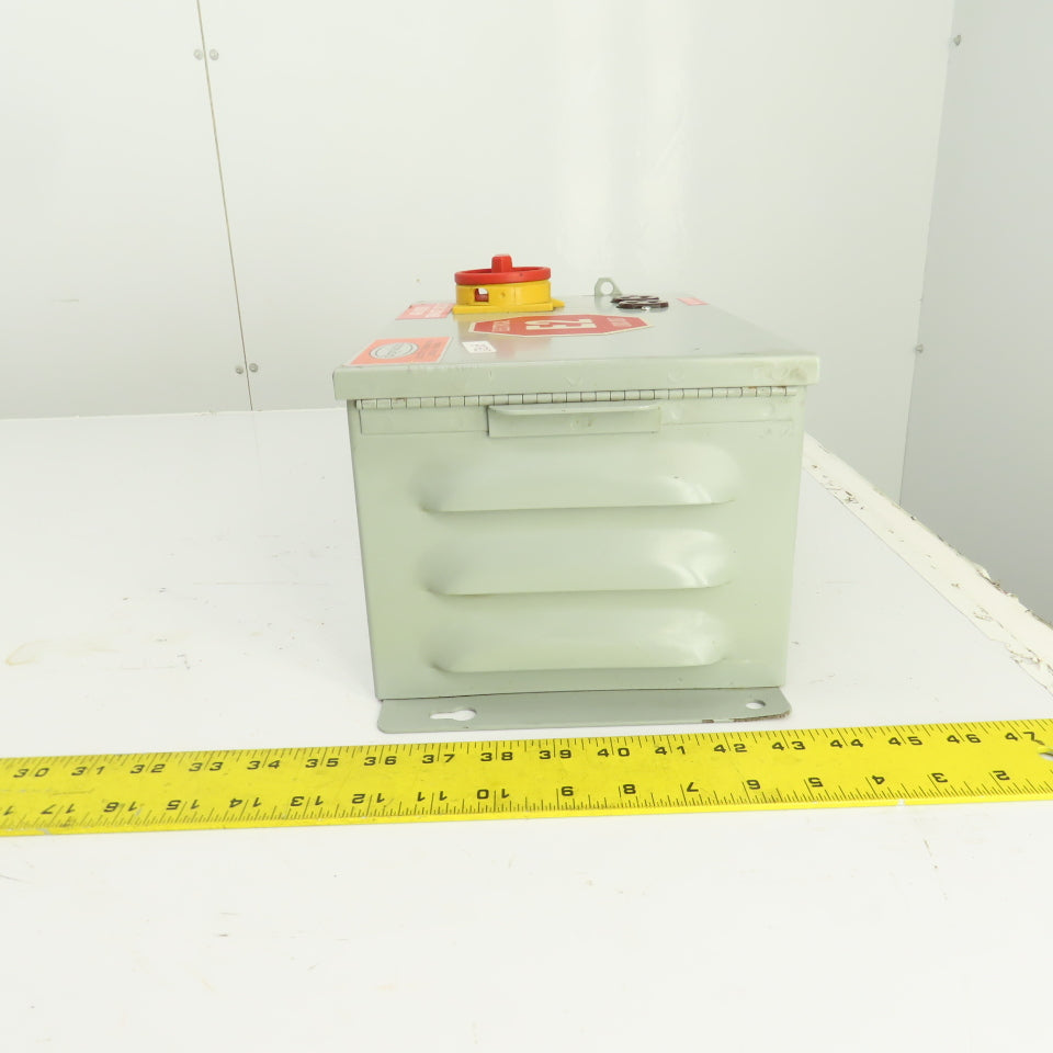 Daykin LTFS-15 Disconnect Transformer Pri 480V Sec 120V 25A Total VA 3000
