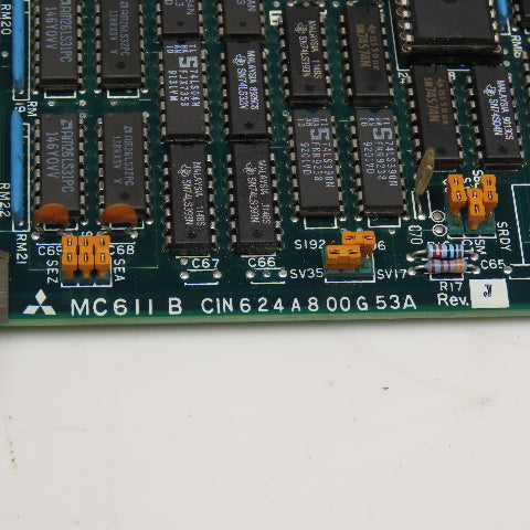 Mitsubishi CIN624A800G53A Rev J MC611 Circuit Board