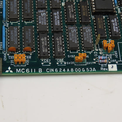 Mitsubishi CIN624A800G53A Rev J MC611 Circuit Board
