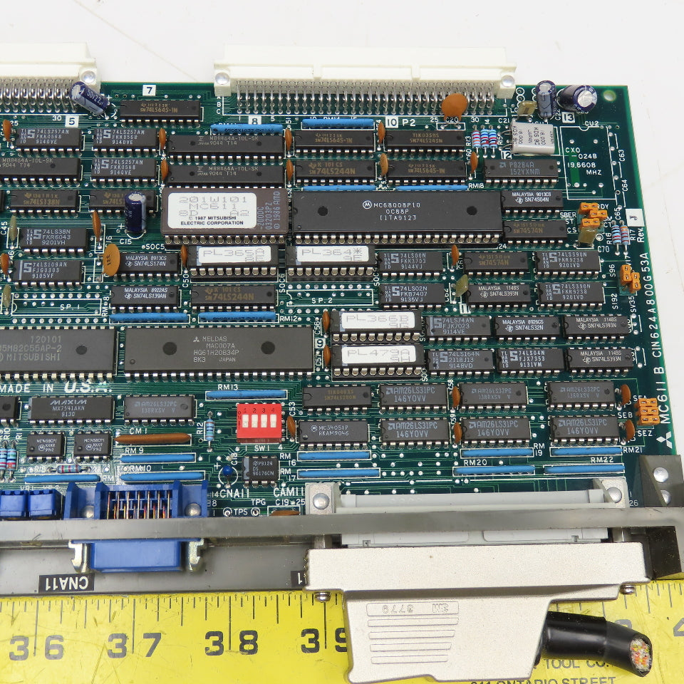 Mitsubishi CIN624A800G53A Rev J MC611 Circuit Board
