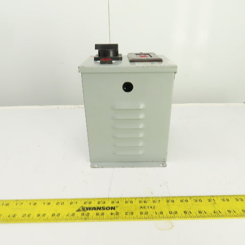 Daykin MDGTA-05 Disconnect Transformer Pri 480V Sec 120V 8.3A Total VA 1000 1PH