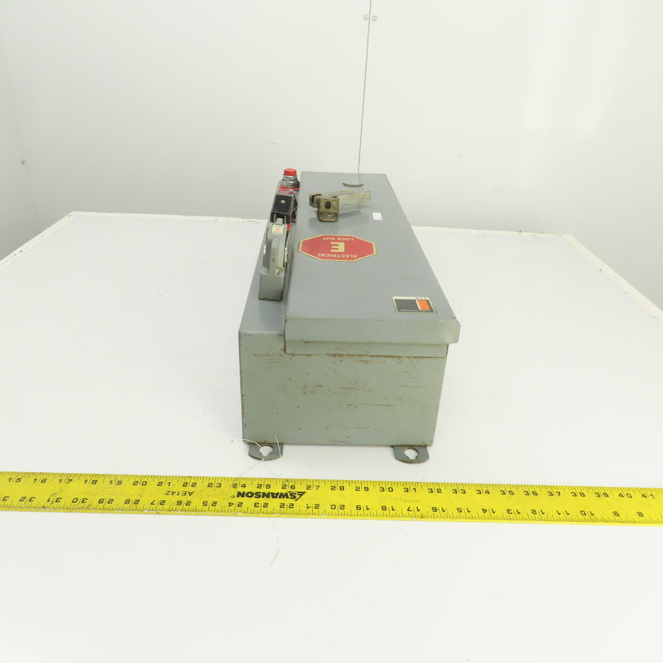 Eaton C400LG Nema Size 1 Combination Motor Controller 27 Amp W/ Disconnect